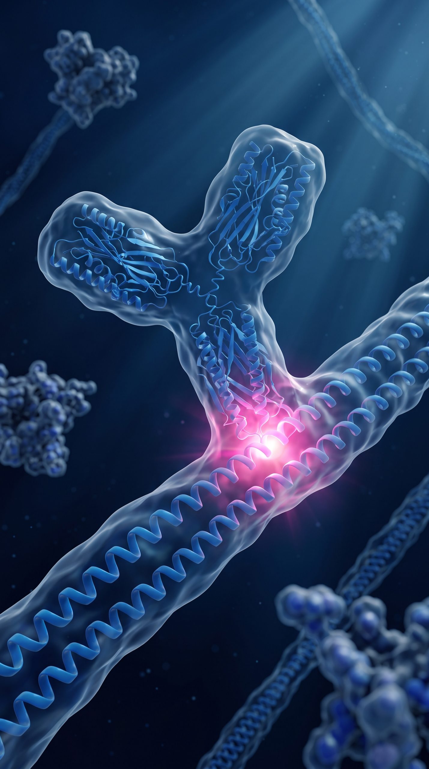 Human GFAP Monoclonal Antibody Molecular Structure