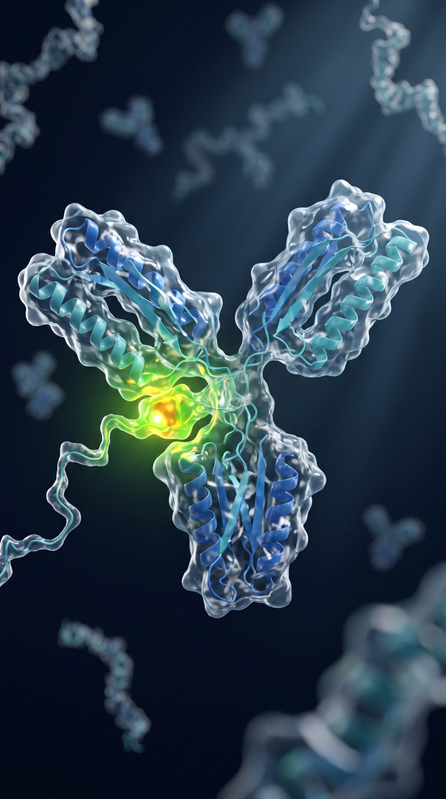 Human p-Tau217 Monoclonal Antibody Molecular Structure